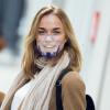 barenx Combine Comfort & Safety Polycarbonate Plastic Mouth Protection, Reusable, Transparent, Durable, 11.5 x 13 x 6 cm, Purple view 2