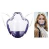 barenx Combine Comfort & Safety Polycarbonate Plastic Mouth Protection, Reusable, Transparent, Durable, 11.5 x 13 x 6 cm, Purple view 4