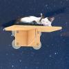 Sudemota Window-Mounted Cat Scratcher and Climbing Shelf with Suction Cups view 4