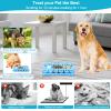 VOOWO Silicone Snuffle Mat and Lick Mat for Dogs, Slow Feeder, Small, Blue view 3