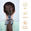 6-Piece Scarf Hair Tie Set with Bows for Women and Teen Girls view 2