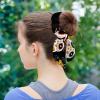 6-Piece Sugar Skull Flower Hair Scarf Scrunchies with Bows view 4