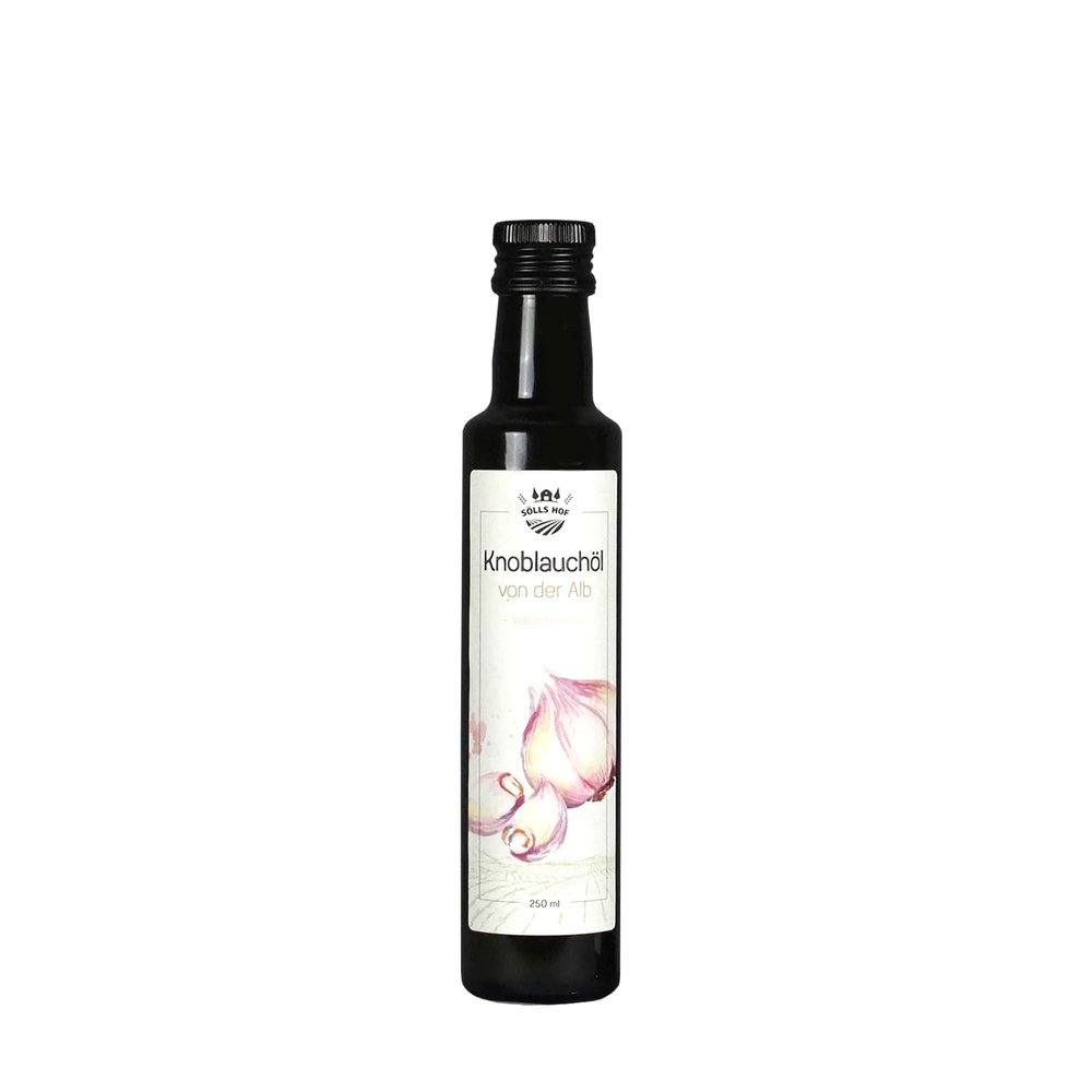 250 ml Cold-Pressed Garlic Oil Made with Canola Oil