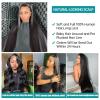 Long Straight Human Hair Wig, 13x6 Lace Front, 4x4 Remy Hair, Brazilian Human Hair, 150% Density, HD Transparent Lace, Size 13x6 view 2