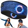 TPfocus Bluetooth 5.2 Sleep Headband with HD Stereo Speakers, Rechargeable, Blue view 1