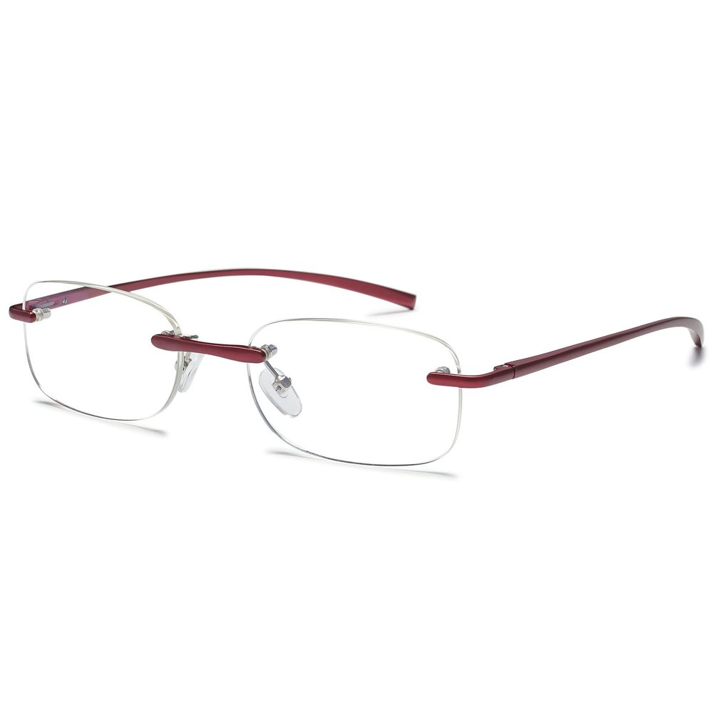 Lanomi Rimless Reading Glasses with Blue Light Filter