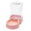 Automatic Pet Water Dispenser for Puppies, Feeding Bowl, Pink view 2
