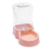 Automatic Pet Water Dispenser for Puppies, Feeding Bowl, Pink view 3