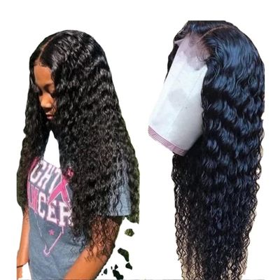 KYUSAR Women's Long Curly Black Synthetic Wig