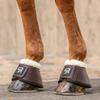 SUNRIDE Bell Boots with Fleece, 2-Pack, Brown - M (Small Horse) view 1