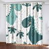 3D Dinosaur Blackout Curtains, 100% Polyester, 220 x 215 cm view 1