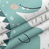3D Dinosaur Blackout Curtains, 100% Polyester, 220 x 215 cm view 4