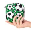 Football Pattern Sanitary Pad Storage Bag with Zipper view 4