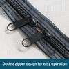 Pet Screen Door, 95 x 220 cm Mesh Zipper Screen for Sliding and Cat Doors view 3