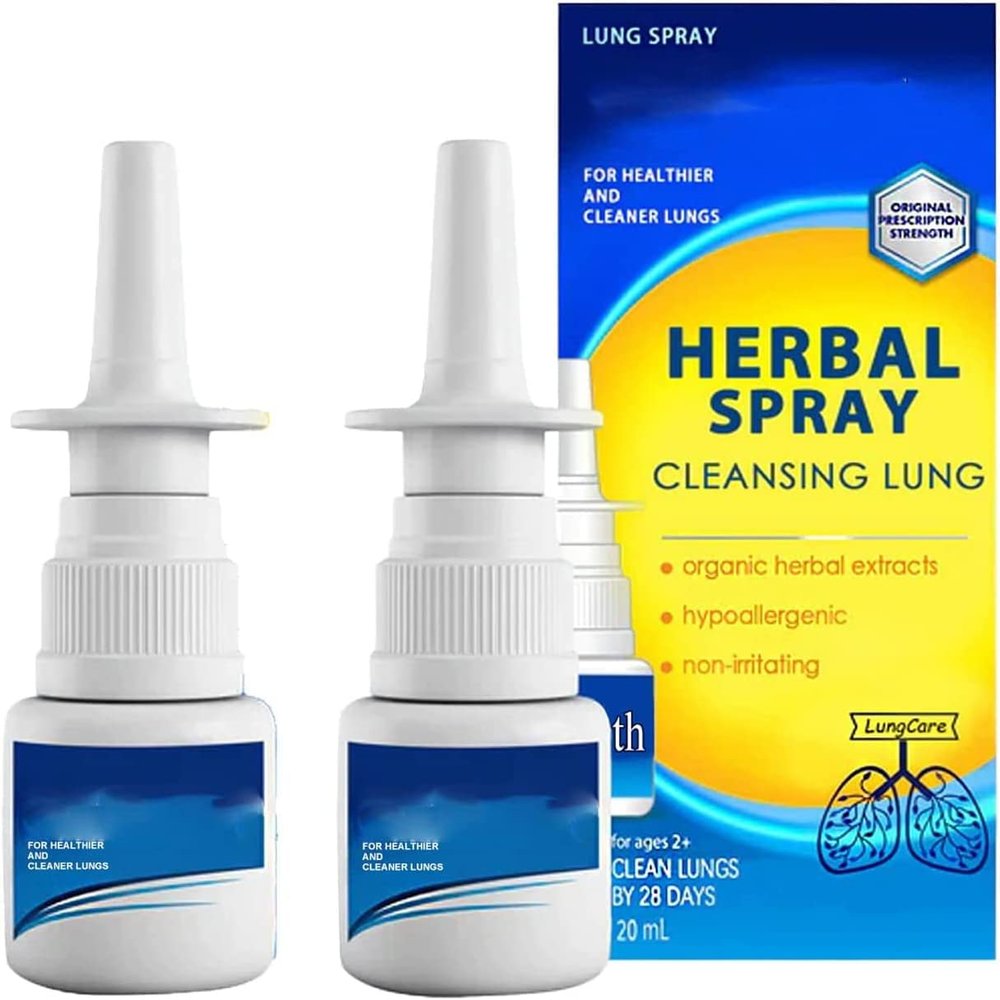 DUBUSH Heartflash Organic Herbal Lung-Cleansing Mist