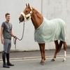 SUNRIDE Wellington Fleece Horse Cooler Blanket, 280 g/m², Quick-Drying, Lightweight, Olive, 165 cm view 2