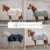 SUNRIDE Wellington Fleece Horse Cooler Blanket, 280 g/m², Quick-Drying, Lightweight, Olive, 165 cm view 4