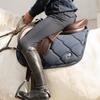 SUNRIDE Wellington Jumping Saddle Pad for Horses, Pony, Blue view 1