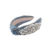 KASUK Flannel Baroque Rhinestone Pearl Headband for Women, Bridal and Prom (Color: D) view 1