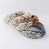 KASUK Flannel Baroque Rhinestone Pearl Headband for Women, Bridal and Prom (Color: D) view 3