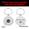Personalized Stainless Steel Pet ID Tag, Black, Size S view 3