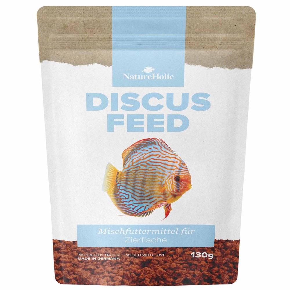 NatureHolic Discusfeed Main Food for Discus Fish, 130 g