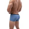 Men’s Mesh Underwear, Sheer Sexy Thong Briefs, Light Blue, XXL view 4