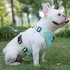 PUYYDS Escape-Proof Reflective Vest-Style Pet Harness, Adjustable Polyester Mesh, Medium Dog Harness view 2