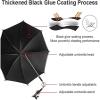 Universal UV Stroller Parasol with Adjustable Clamp - Black view 3