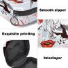 Women's Period Product Storage Bag – Abstract Rose, Flower & Bird Design view 3