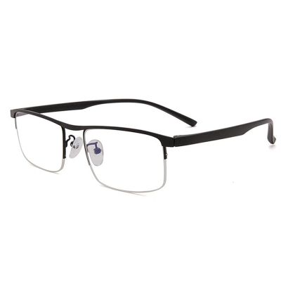 EDGUN Progressive Multifocal Reading Glasses, Blue-Light-Blocking Spring-Hinge Computer Readers, Black +3.0