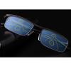 EDGUN Progressive Multifocal Reading Glasses, Blue-Light-Blocking Spring-Hinge Computer Readers, Black +3.0 view 2