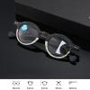 EDGUN Progressive Multifocal Reading Glasses with Blue-Light Blocking, Black Wood-Grain Frame, +1.5 view 2