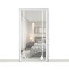 Pet-Proof Screen Door Mesh Curtain with Zipper, White, 120 x 2 view 1