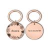 Personalized Dog ID Tag, Rose Gold, 25 mm view 1