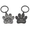 Personalized Pet ID Tag, Black, 37 x 36.3 mm view 1