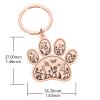 Personalized Pet ID Tag, Black, 37 x 36.3 mm view 3