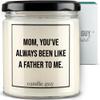candle guy Scented Candle in Glass, 70-Hour Burn Time, Handmade Soy Wax Candle with Saying view 1