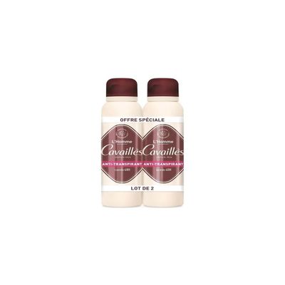 Roge Cava Absorb Homme Anti Dsp 2 x 150 ml for Daily Use