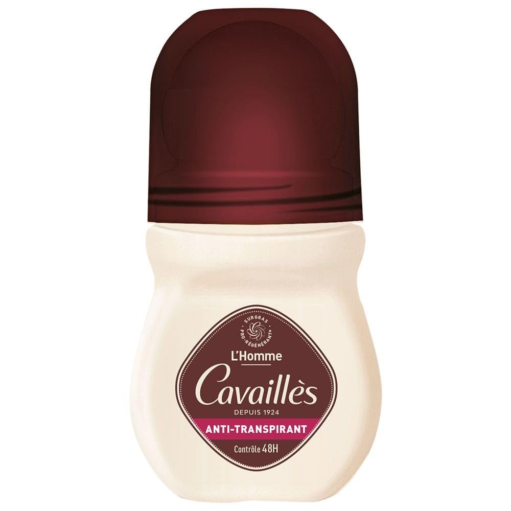 Rogé Cavaillès Absorb+ 48H Men's Deodorant Roll-On, 50 ml