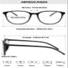Lanomi Progressive Multifocal Reading Glasses with Blue-Light Filter, UV400 Protection, Black, +1.00 to +4.00 Diopters view 2