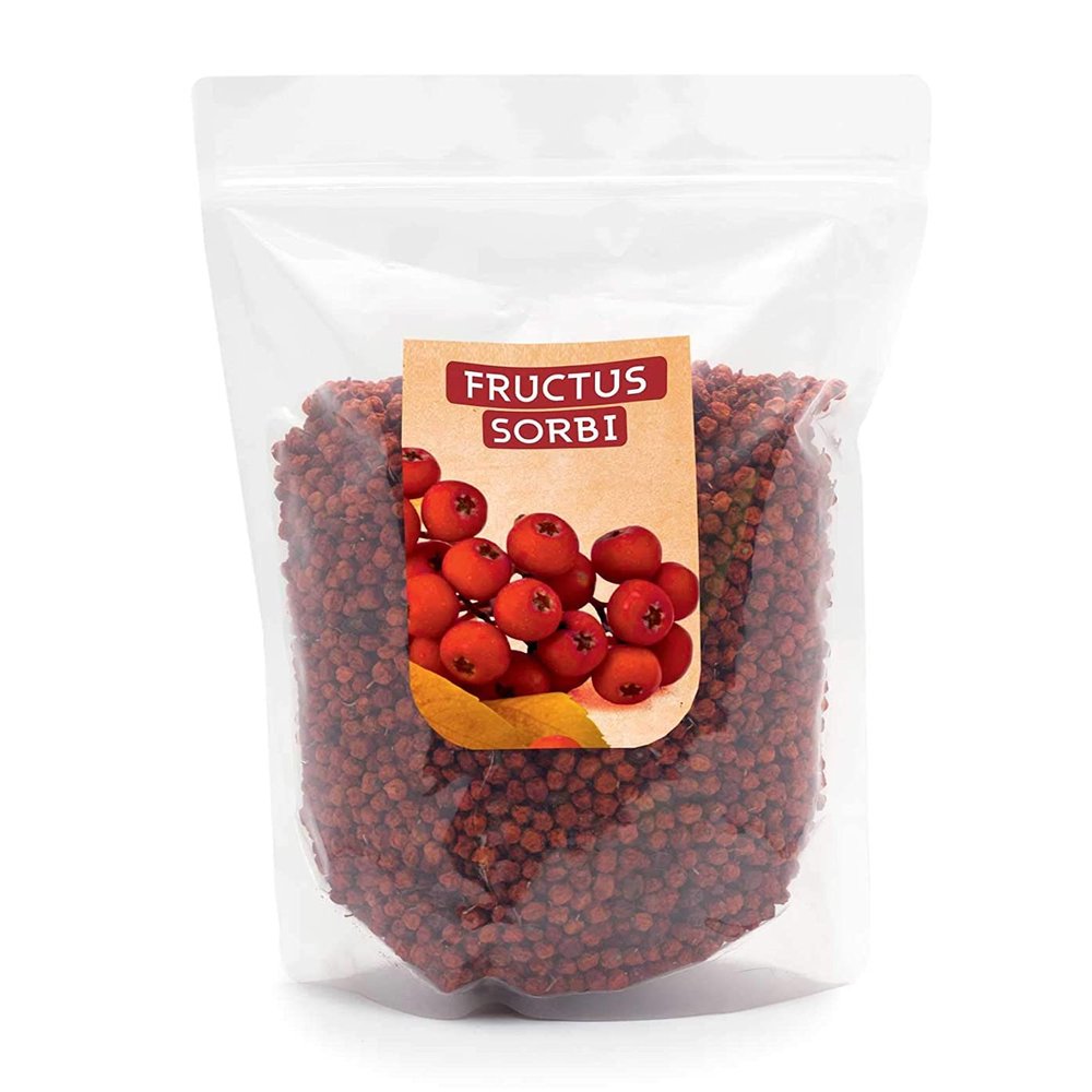 Dried Rowan Berries (Fructus Sorbi), Whole, 900 g
