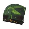 ASEELO Peace Tree Frog Double-Layer Coral Fleece Hair Drying Cap view 3