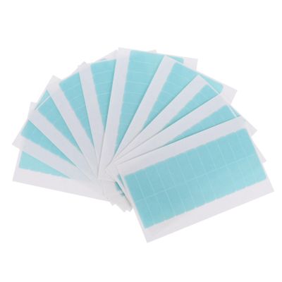 LALAFINA Double-Sided Hair Extension Tape, Invisible Strong Adhesive, 120 Pieces, 10 Sheets