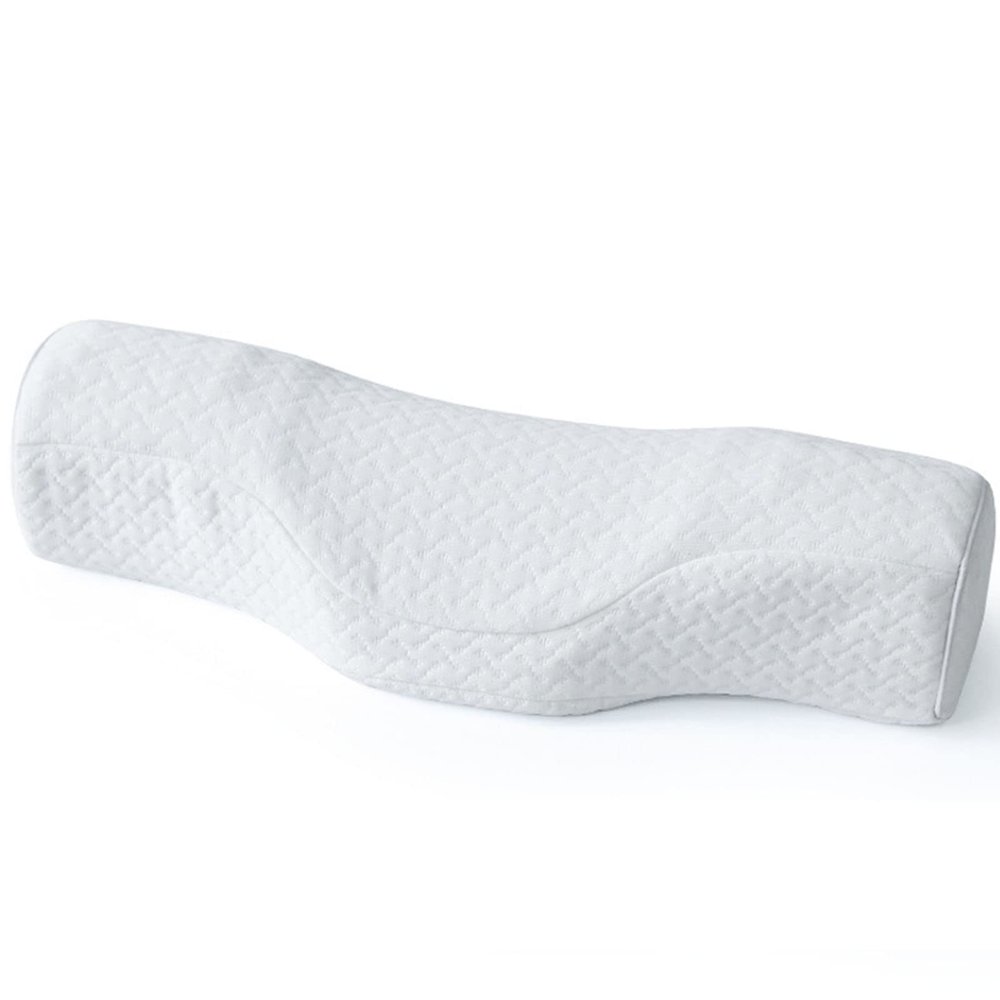 SPXMQSS Ergonomic Memory Foam Pillow for Side Sleepers, Lamb Neck Pillow