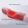SPXMQSS Ergonomic Memory Foam Pillow for Side Sleepers, Lamb Neck Pillow view 4