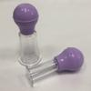 ScreaAss 2-Pack Silicone Nipple Suckers, Breast Vacuum Pumps, 3 Sizes, Purple, L view 2