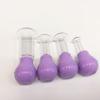 ScreaAss 2-Pack Silicone Nipple Suckers, Breast Vacuum Pumps, 3 Sizes, Purple, L view 3