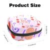 Women's Menstrual Product Storage Pouch with Zipper view 2