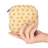 Portable Menstrual Product Storage Bag with Zipper, Deer Design view 4